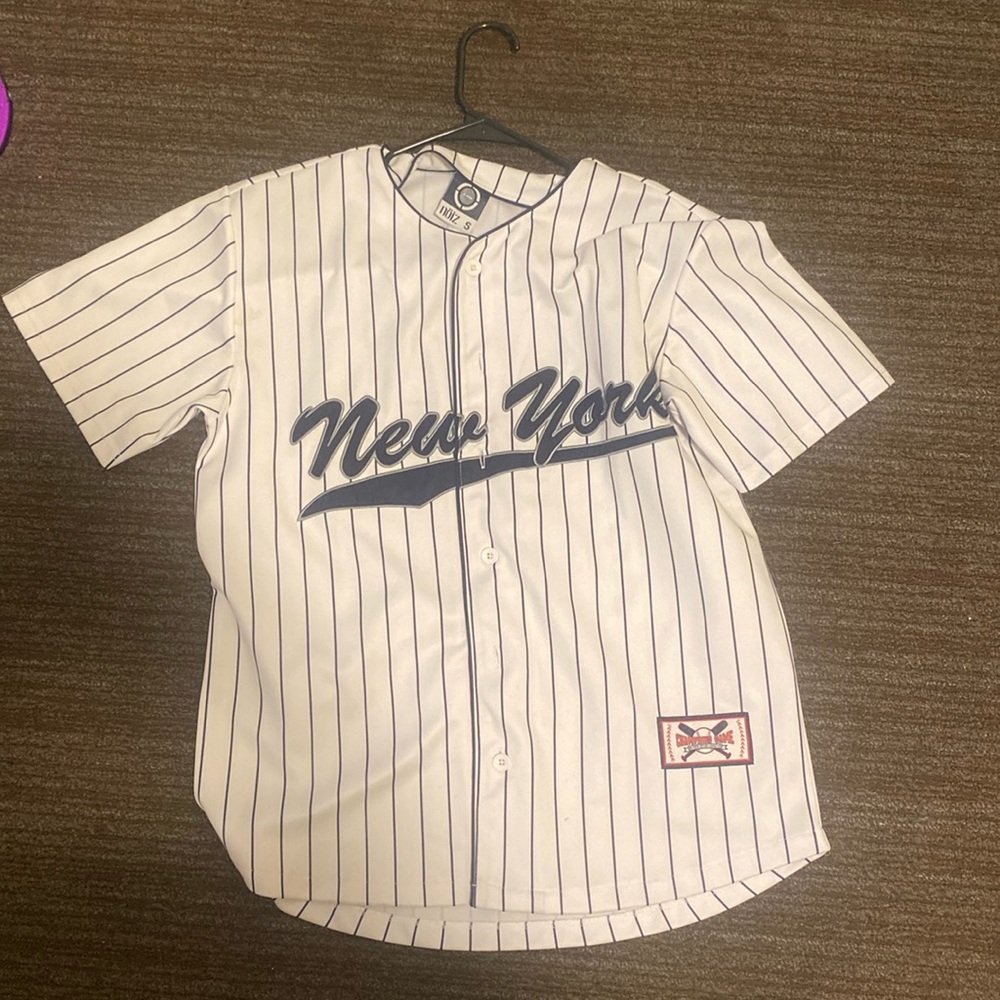 New York Yankees button up shirt